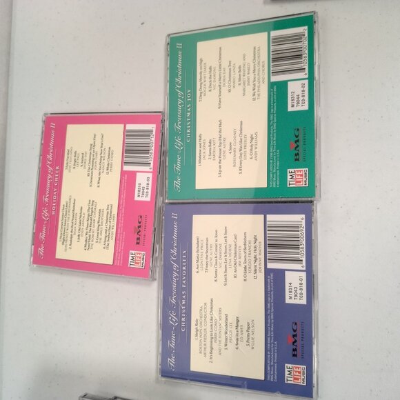 Christmas Music CD Lot Mixed 7 Discs Time Life Treasury Rochesters Freedom Reba - Picture 5 of 8